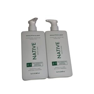 Native Hair Care Eucalyptus Mint 2 in 1 Shampoo Conditioner